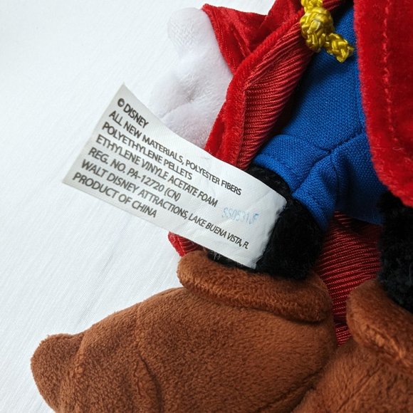 Disney Mickey Mouse Sorcerer's Apprentice Plush Stuffed Animal 14" Disneyland - Picture 8 of 9